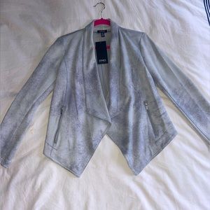 NWT Jones Grey/Light Blue Cardigan, Small